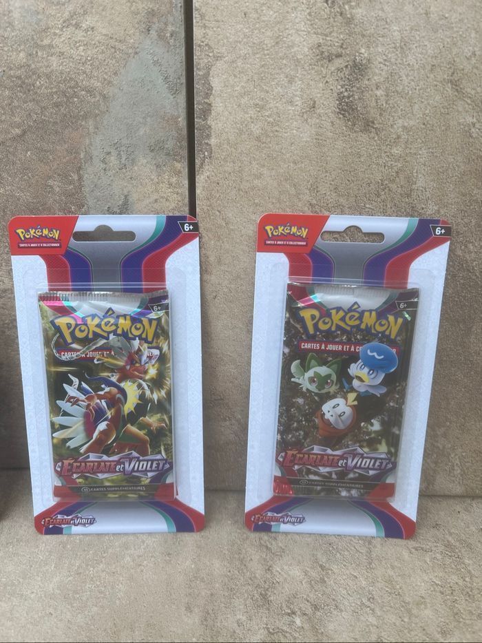Art set blister booster EV1 écarlate et violet - photo numéro 2