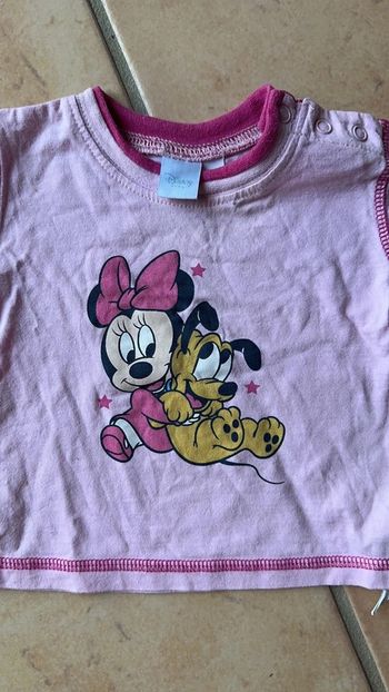 Tee-shirts manches courtes Disney 6 mois fille