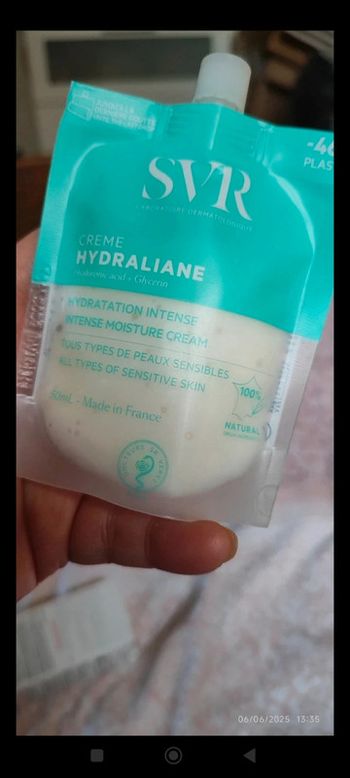 SVR Crème Hydraliane 
Hydratation Intense Acide Hyaluronique et Glycérine 50 ml
Neuf