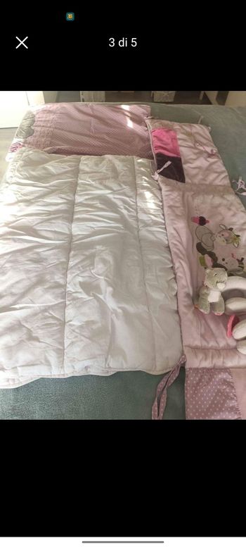 Tour de lit Nattou, housse de couette Nattou+ couette.