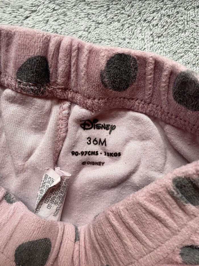Pyjama 2 pièces velours, fille, 3 ans - photo numéro 4