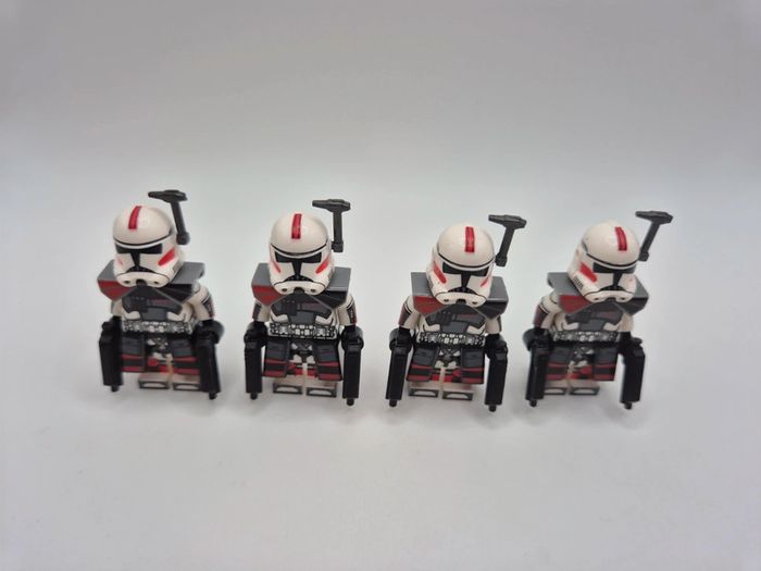 Figurines type lego 4 clones Arc Troopers star wars - photo numéro 5