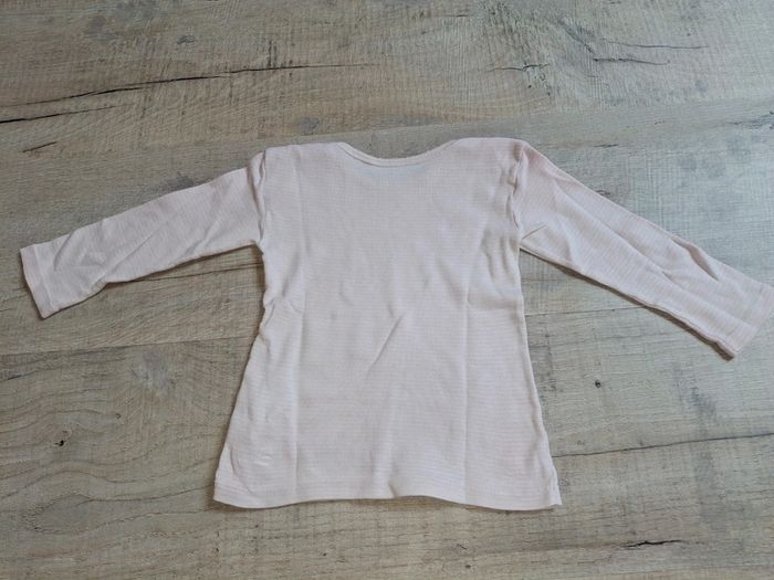 Tee shirt manche longue fille 12 mois - photo numéro 3