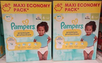 2 Cartons couches Pampers premium Taille 6 - Maxi-Ecopack