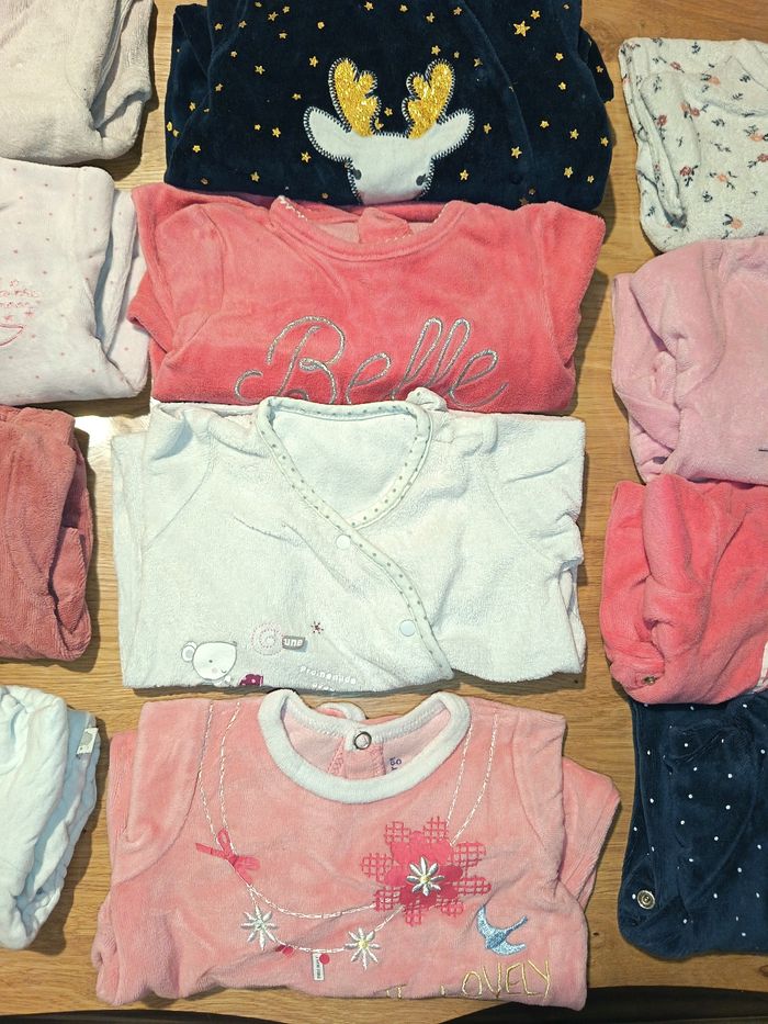 Lot pyjamas hiver fille - photo numéro 3