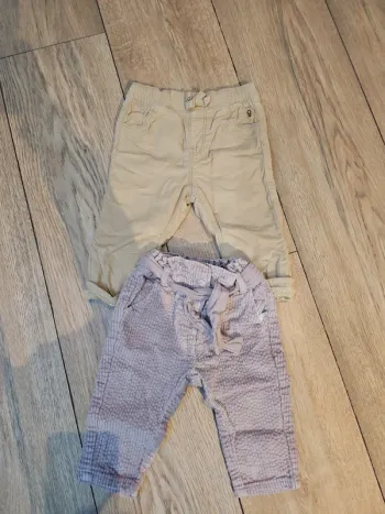 Lot de 2 pantalon chaud.