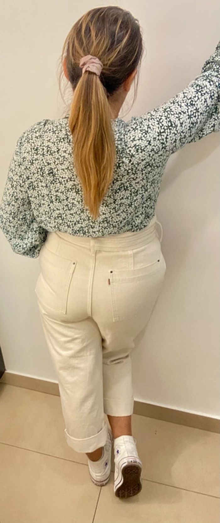 Chemise Imprimée Fleurs Taille M - photo numéro 6