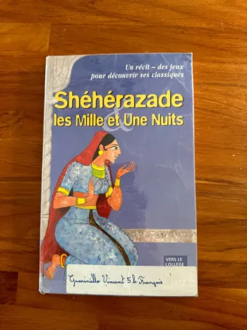 Livre shérérazade les mille et une nuits