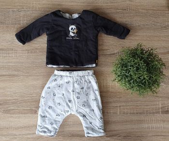 Ensemble molletonné 1 mois