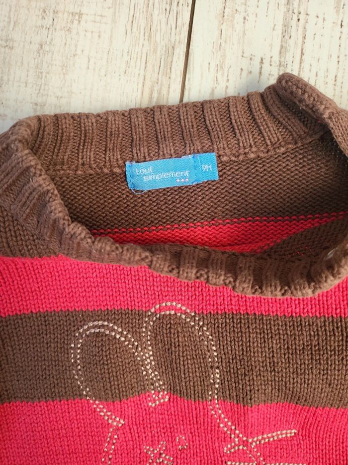 Ensemble pull pantalon bébé garçon 9 mois tout simplement très bon état - photo numéro 3