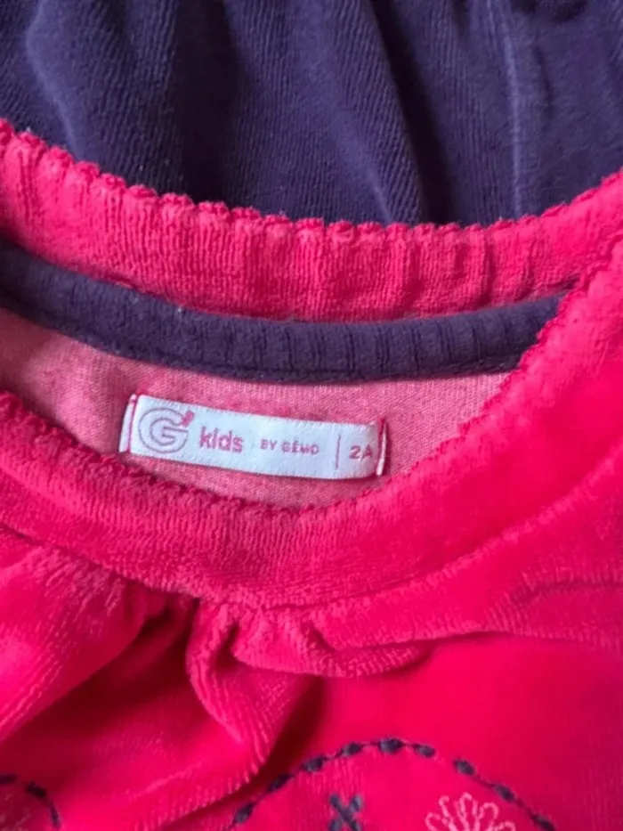 Pyjama fille 2 pièces 2 ans Gemo - photo numéro 4