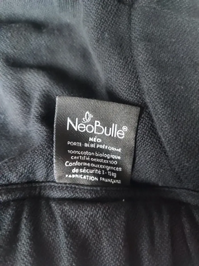 Porte bébé Néo V3 Ébène de Neobulle - photo numéro 5