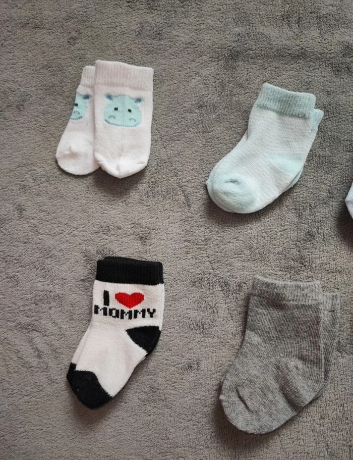 Lot de 7 paires de chaussettes 6/12 mois - photo numéro 2