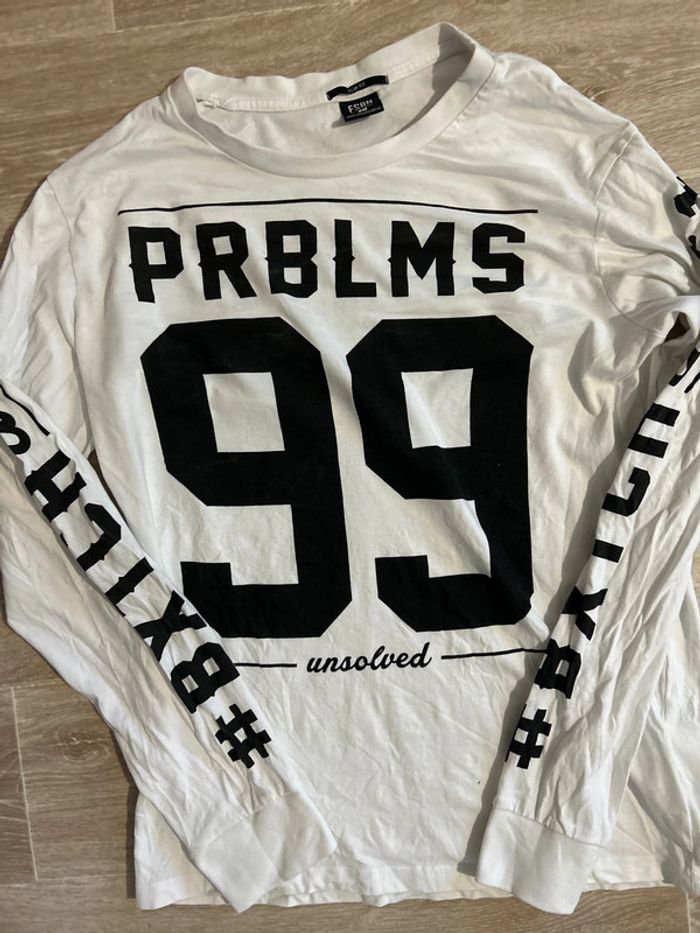 T-shirt à manches longues 99 problems - photo numéro 2