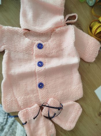 #kytie0moisfille. Ensemble 3 pièces taille 0/1 Moi 