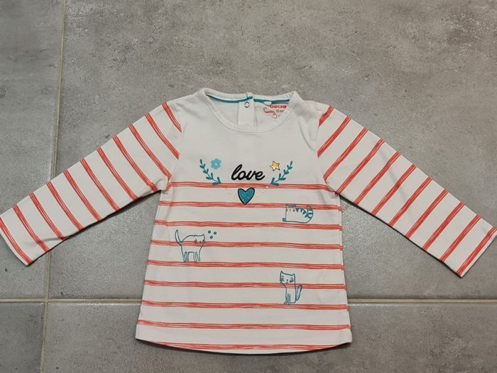 Tee shirt orchestra 18 mois