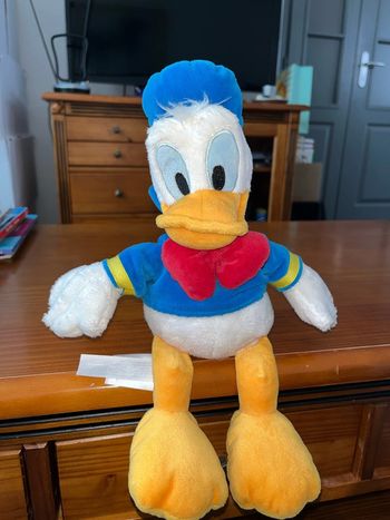 Donald duck peluche, doudou canard 🦆