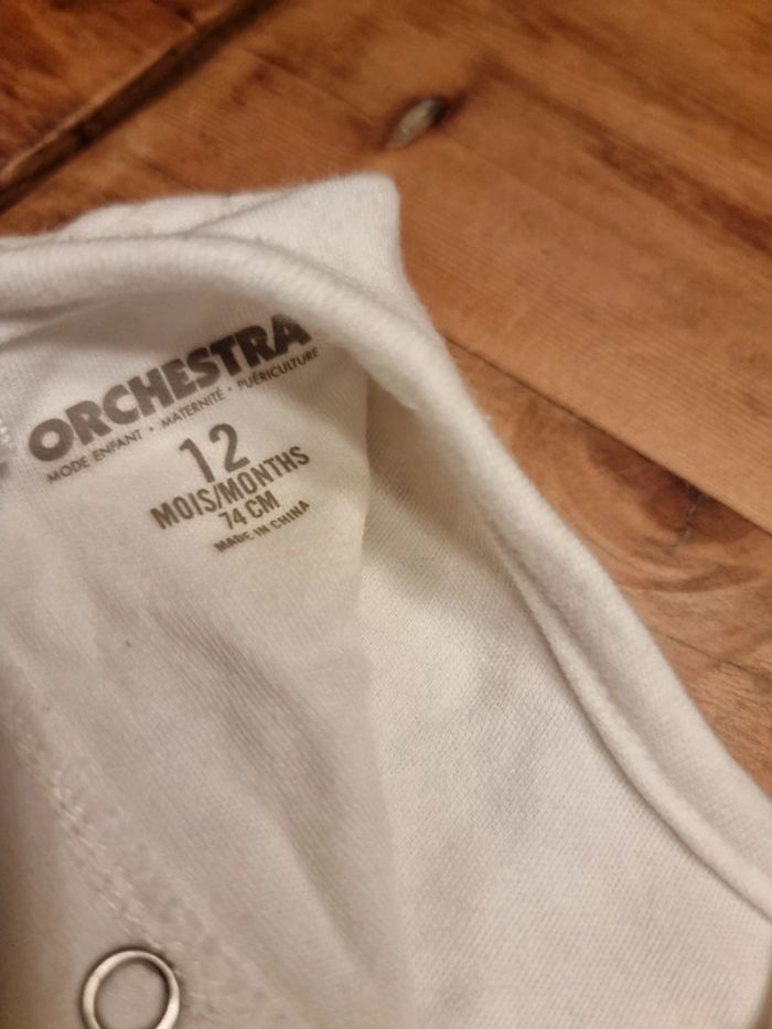 Lot de grenouillères orchestra - photo numéro 5