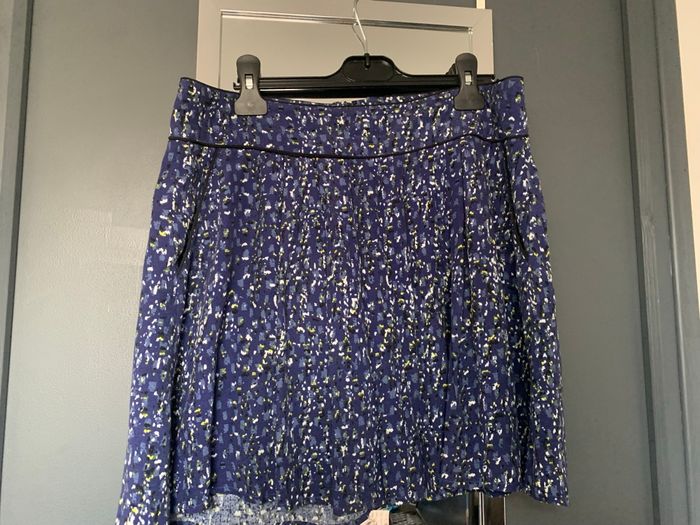 Jupe fluide bleu MKT taille 40