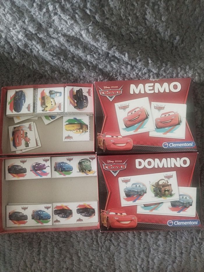 Mémo et domino cars