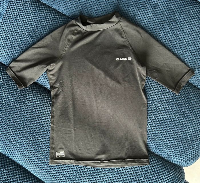 Maillot anti UV noir 8 ans