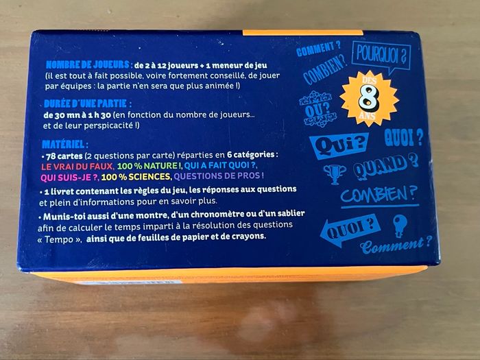 La boîte à quiz Junior Deux coqs d’Or 8 ans - photo numéro 3