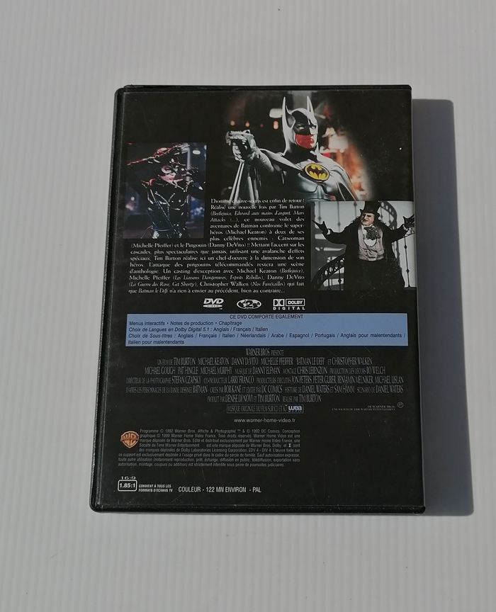 Dvd Batman Le Défi. - photo numéro 2