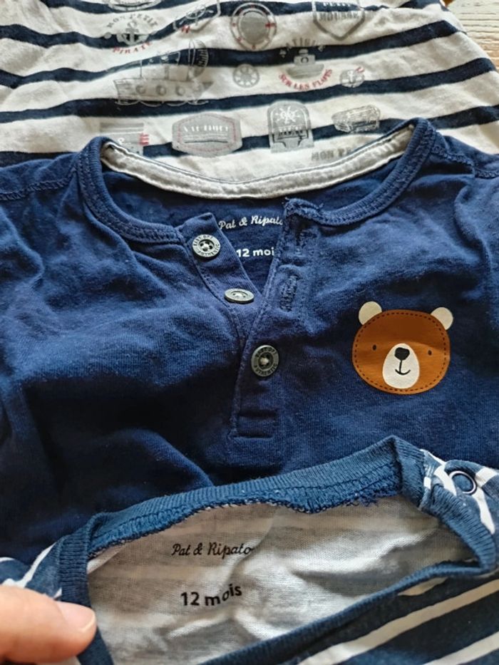 Lot tee shirt 12 mois manches longues - photo numéro 7