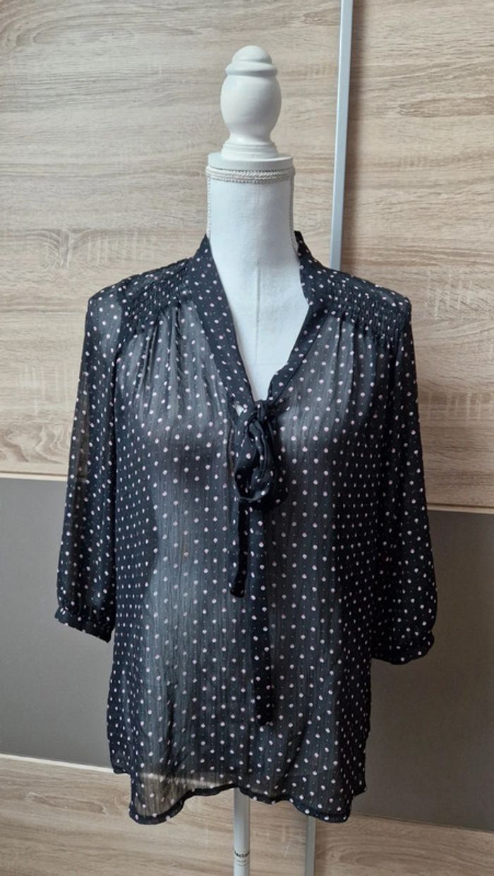 Blouse manches 3/4 .