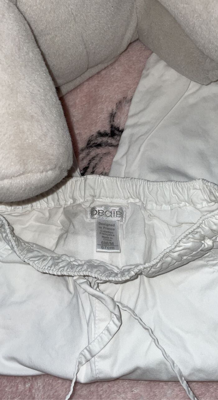 Pantalon blanc garçon. - photo numéro 2