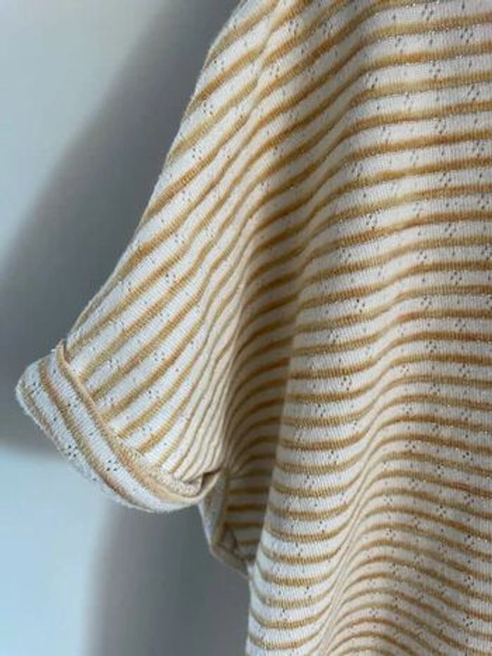 T-shirt maille rayé Bonobo Instinct XL - photo numéro 4