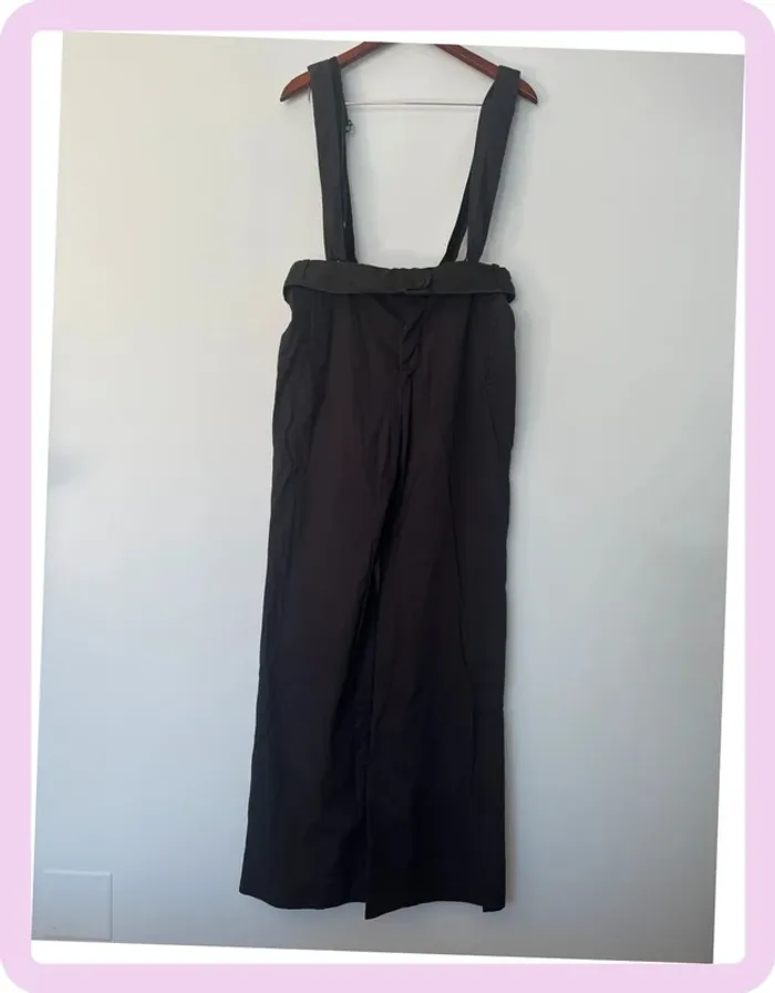 Pantalon Bleu Marine avec Bretelles – Comptoir des Cotonniers – Taille 40 👖 - photo numéro 2