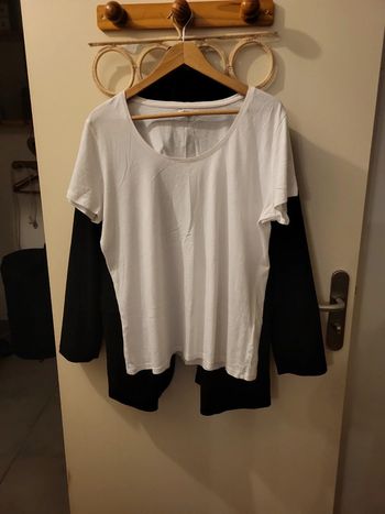 Beau t-shirt blanc