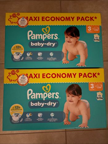 Couches Pampers Taille 3 Neuf