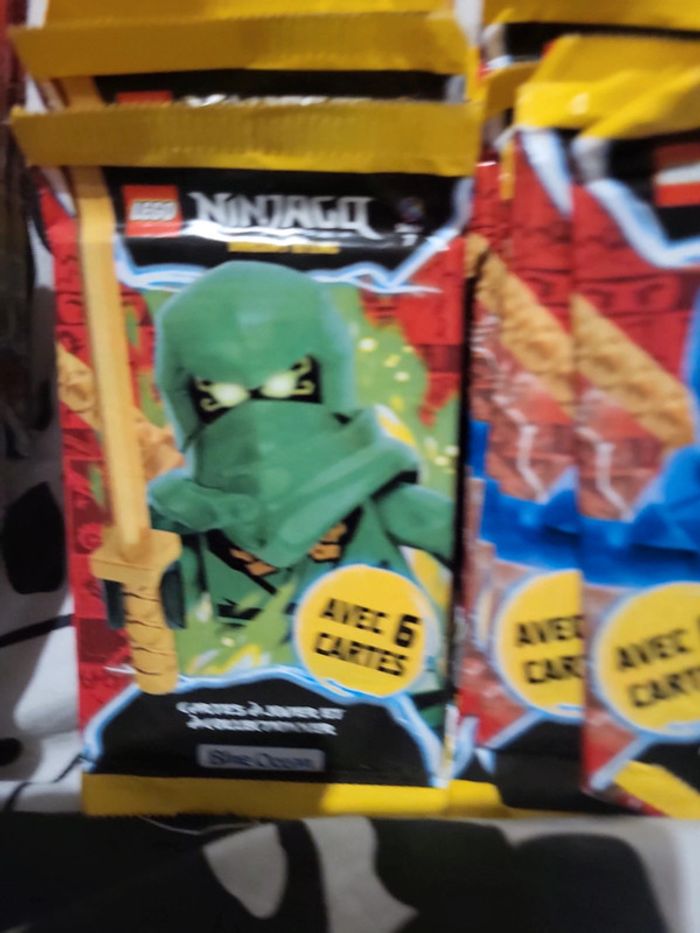 Lot de 48 boosters de 6 cartes lego ninjago serie 7 neuf - photo numéro 4