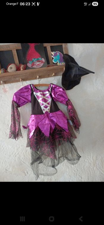 Déguisement de sorcière taille 7 / 10 ans