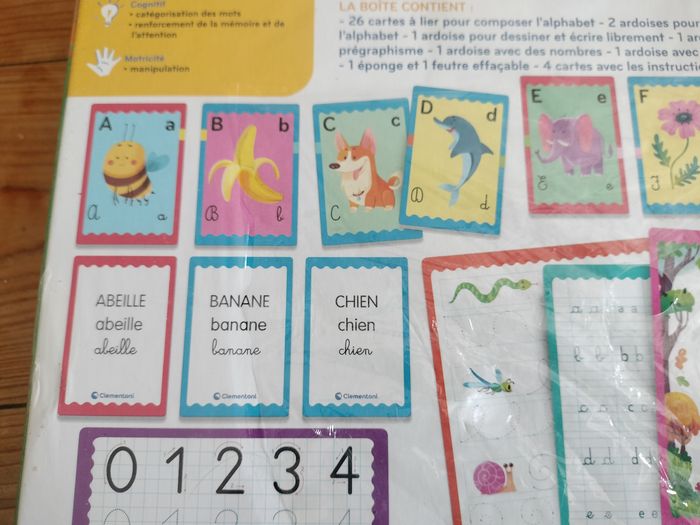 Pack jeux connaissances et écriture Clementoni neufs - photo numéro 4