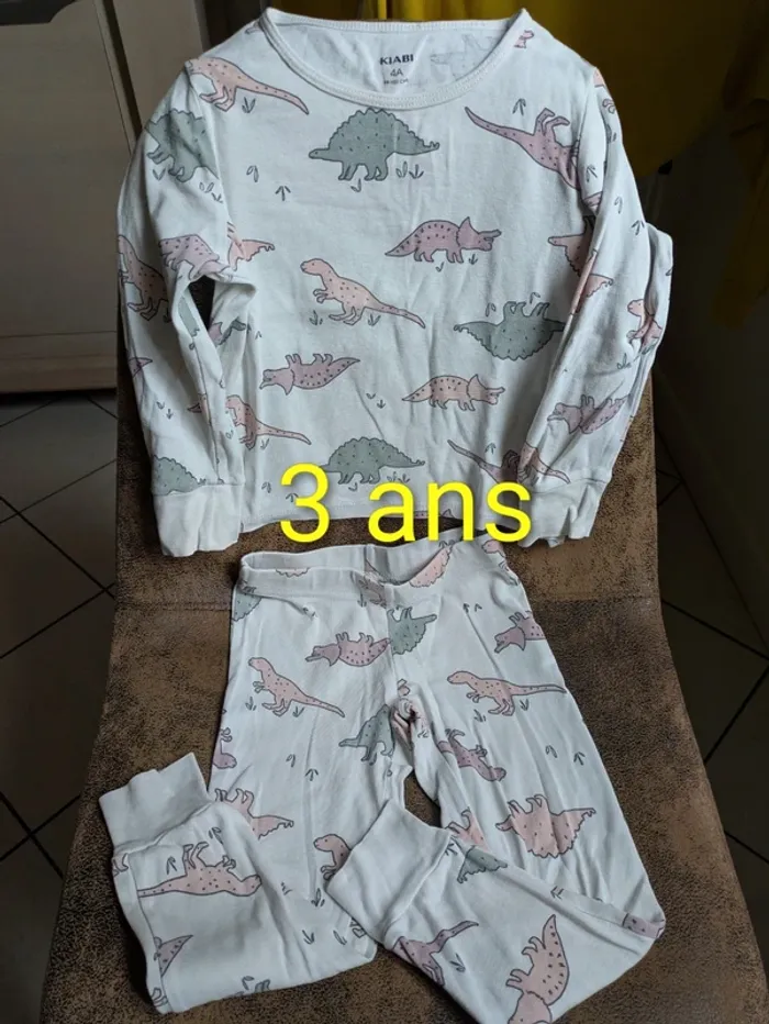 Pyjama jersey 3 ans