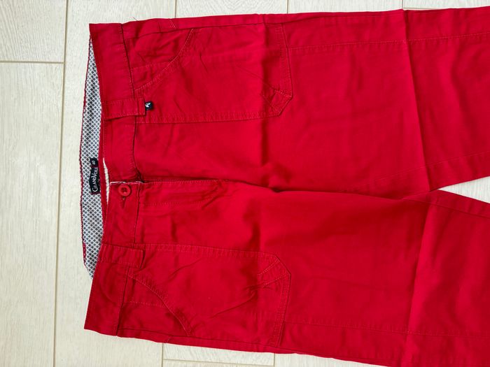 Pantalon court mi mollet GrandVoile rouge - photo numéro 2