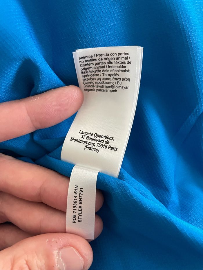 Jolie doudoune chaude Lacoste HOMME - NEUF 🤩 - photo numéro 3