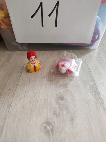 Figurine McDonald's Ronald ×2'