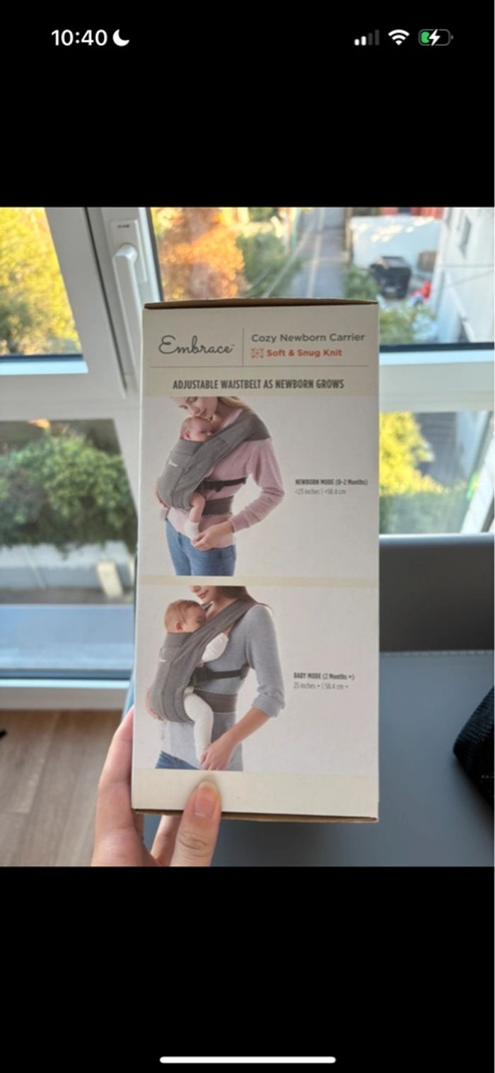 porte-bébé, écharpe de portage Ergobaby noir - photo numéro 4