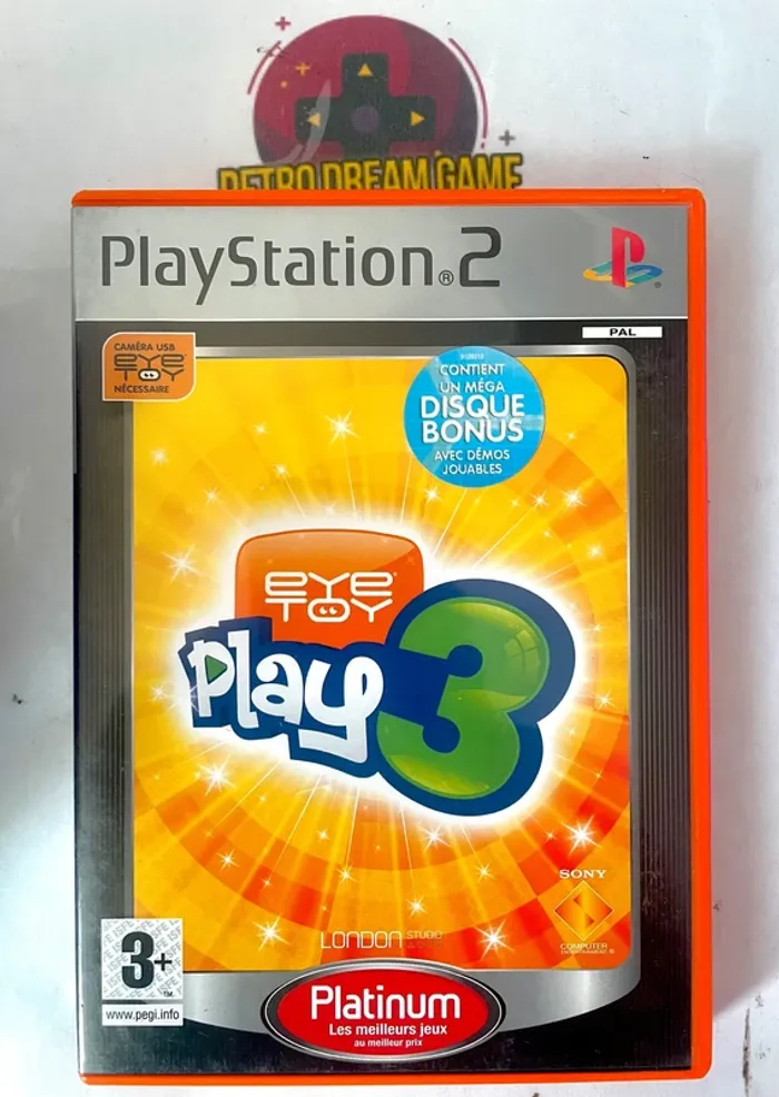 Eye toy play 3 pour PS2