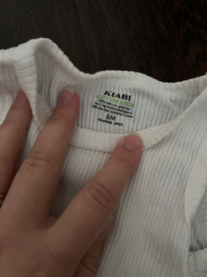 Lot 4 Bodys Bébé Garçon 6 Mois (Kiabi & Hema) - Coton - photo numéro 8