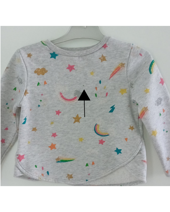 Kiabi sweat d'hiver 3 ans fille - photo numéro 4