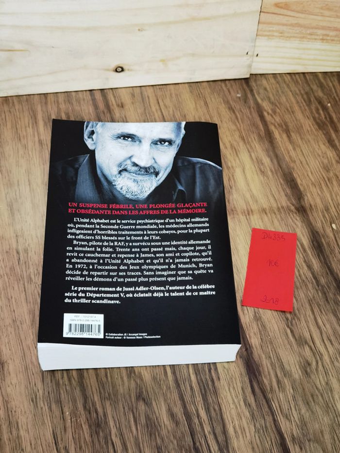 D4335 - livre "L'unité alphabet" d'Adler olsen - photo numéro 2