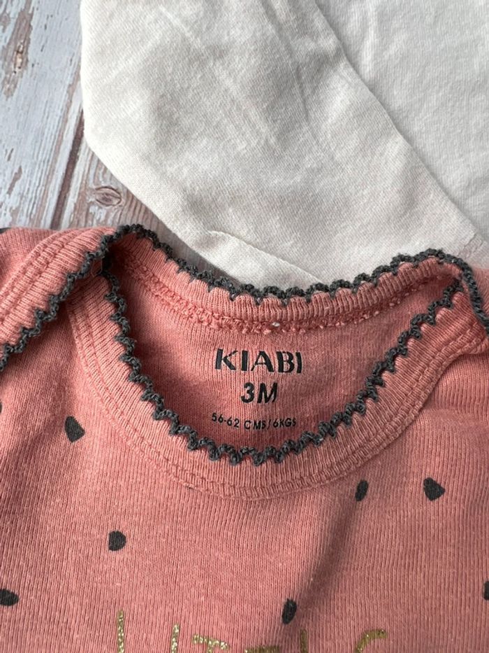 Lot de 3 bodies ML 3 mois - photo numéro 11