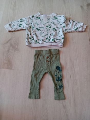 Ensemble mickey 6 mois