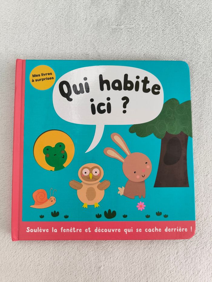 Livre Qui habite ici ? - photo numéro 2