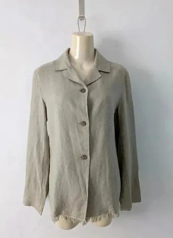 Veste chemise 100% lin - Zara - taille 42